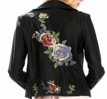 Chaqueta mujer bordada